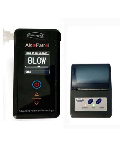 Alcohol Breath Analyzer,AlcoPatrol 100P - 1